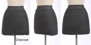 Seamless Ribbed Skirt One Size Fits All Various Color  