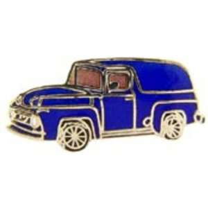  1952 Ford Panel Truck Pin Blue 1 Arts, Crafts & Sewing