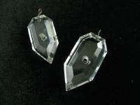 Vintage Crystal Glass Chandelier Parts Hanging Prism 7A  