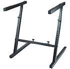 PYLE PKS77 NEW KEYBOARD STAND AND DJ COFFIN ADJUSTABLE Z STYLE WITH 