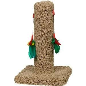   Cat Scratch Post with Feather Toys