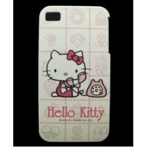  Hello Kitty iPhone 4 Hard Case   Hello Kitty Telephone 
