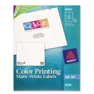  Avery Color Printing Labels (8254)