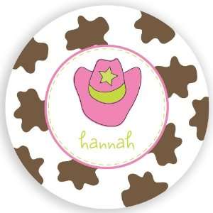 Personalized Plate Cowgirl