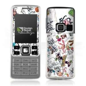   Skins for Nokia 6300   Aiko   Scarabocchi Design Folie Electronics