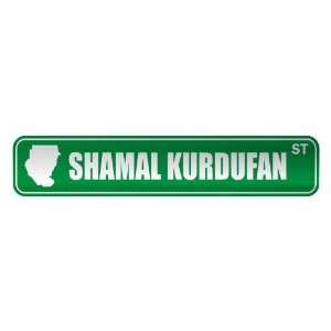     SHAMAL KURDUFAN ST  STREET SIGN CITY SUDAN