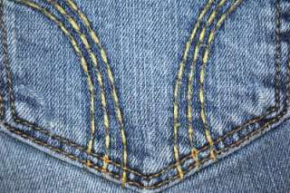 HOLLISTER CALI FLARE STRETCH LOWRISE WOMENS JEANS 3 26 31