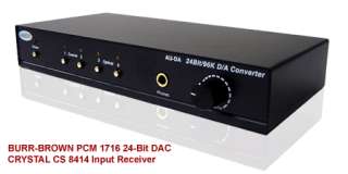 In 1 Digital To Analog Audio DAC Converter With Headphone Amplifier