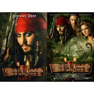  Pirates of the Caribbean Dead Mans Chest Promo Poster 