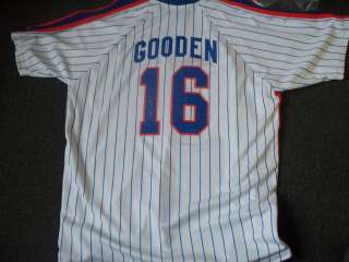 Dwight Doc Gooden NY Mets Signed Throwback Jersey COA  