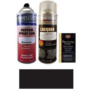   Black Metallic Spray Can Paint Kit for 2012 Ferrari All Models (508