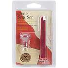   Pen Classic Ceramic Initial Seal & Red Traditional Wax Set K