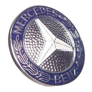  Mercedes Benz (Blue with Silver Trim Logo) Steering Wheel 