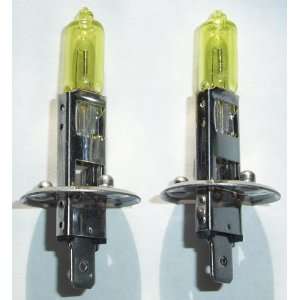  H1 Yellow Xenon HID Headlights Foglights Lamps Bulbs 