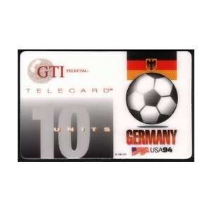   Phone Card 10u World Cup Soccer (1994) Germany 