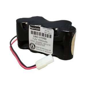  7.2V NiCD Battery for Shark Vacuum V1950 and VX3 Replaces 