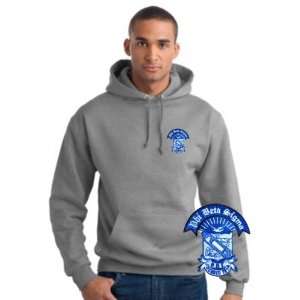 Phi Beta Sigma Patch Crest Hooded Sweatshirt  Sports 