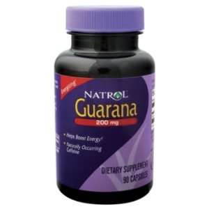  Natrols Guarana 200 mg 90 Caps