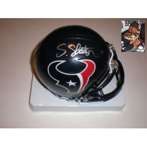 Steve Slaton Houston Texans Mini Helmet 