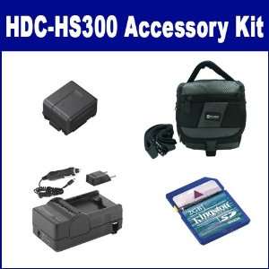  Panasonic HDC HS300 Camcorder Accessory Kit includes SDM 