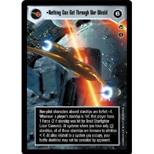  Star Wars CCG Theed Palace Rare Nothing Can Get Through Our Shield 