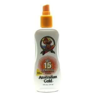 Australian Gold Gel SPF#15 8 oz. Spray (3 Pack) with Free Nail File
