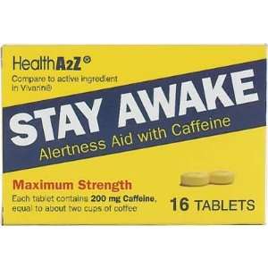  HEALTH A2Z STAY AWAKE 16COUNT (Sold 3 Units per Pack 