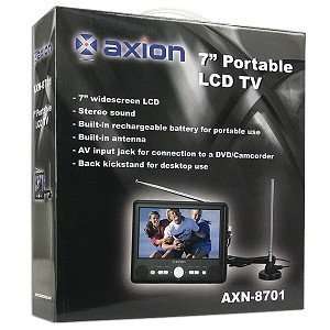  Axion AXN8701 7 AXN 8701 WIDESCREEN LCD TV Everything 