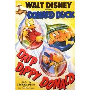  Drip Dippy Donald Movie Poster (11 x 17 Inches   28cm x 