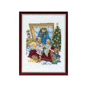  Children at Bedside Counted Cross Stitch Kit Arts, Crafts 