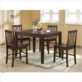 Home Loft Concept Abigail 48 Dining Table in Espresso TW48SES 