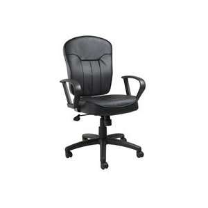  Black LeatherPlus Task Chair by BOSS