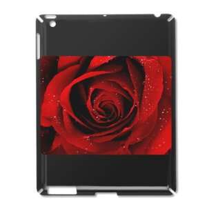  iPad 2 Case Black of Red Rose 