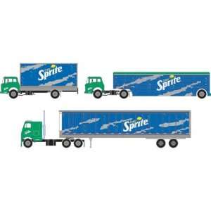  HO RTR Delivery Trucks Sprite #6 (3) Toys & Games