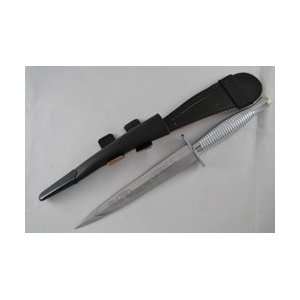 Sheffield Knives Commando Dagger Polish Blade Plated Hand with Sheath 