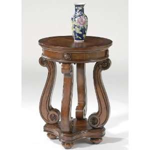  Liberty Furniture Victorian Manor Chair Side Table