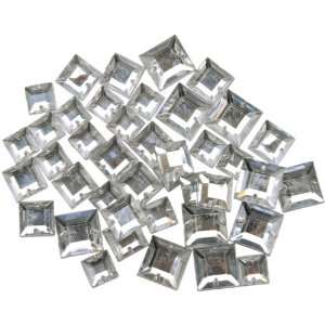  Favorite Findings Sew On Square Gems Clear 41/Pkg   657708 