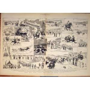  Cape Filed Artillery South Africa Boer War Print 1883 