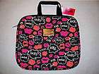 NWT Betsey Johnson Laptop Computer Bag/Case Pink Leopard Print 