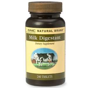  GNC Natural Brand Milk Digestant, Tablets, 240 ea Health 