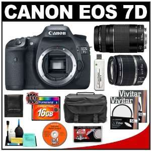  Canon EOS 7D Digital SLR Camera Body + EF S 18 55mm IS 