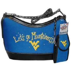  West Virginia University Ladies Purse Saddle Case Pack 8 