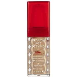 Revlon Age Defying DNA Advantage Cream Makeup, 25 Medium Beige, 1 oz 