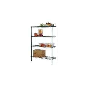  Focus FF1260GN   Green Epoxy Coated Wire Shelf, 12 X 60 in 