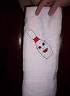 New Custom mach embroidered Bowling Towel CUTE female pin  )