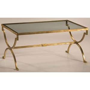  Coffee Table In Antique Gold Leaf