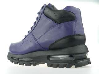 NIKE AIR MAX GOADOME ACG GS NEW Boys Girls Purple Leather Boots Size 6 