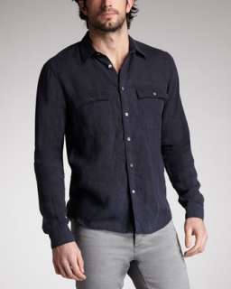 Long Linen Shirt  