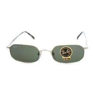 Ray Ban Classic Collection Sunglasses * Octagon * Silver with G 15XLT 