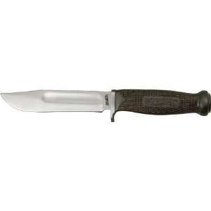  Marble Knives 231 Fixed Blade Knife with Checkered Black 